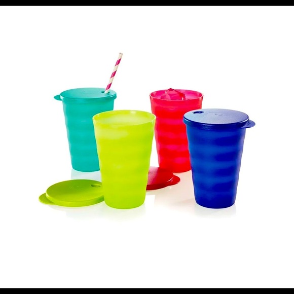 Tupperware Impressions 16oz Tumblers